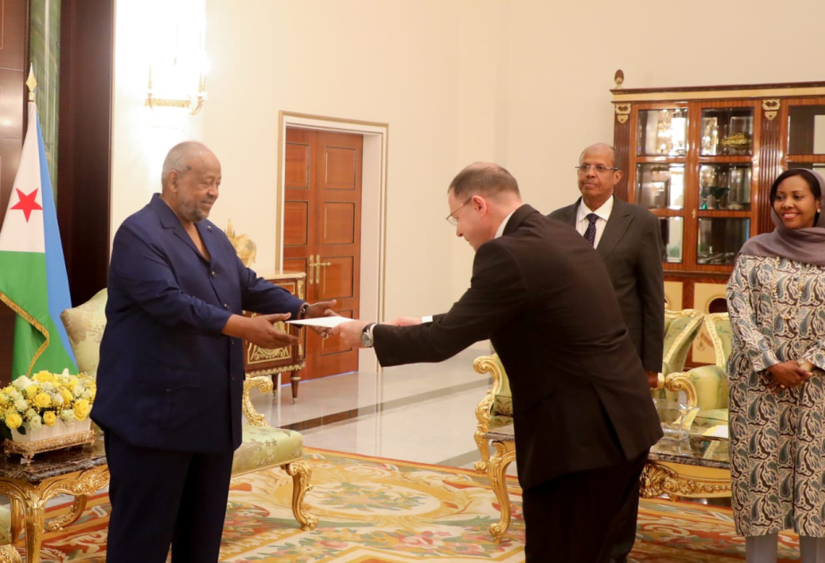 Azerbaijani Ambassador presents credentials to President of Djibouti