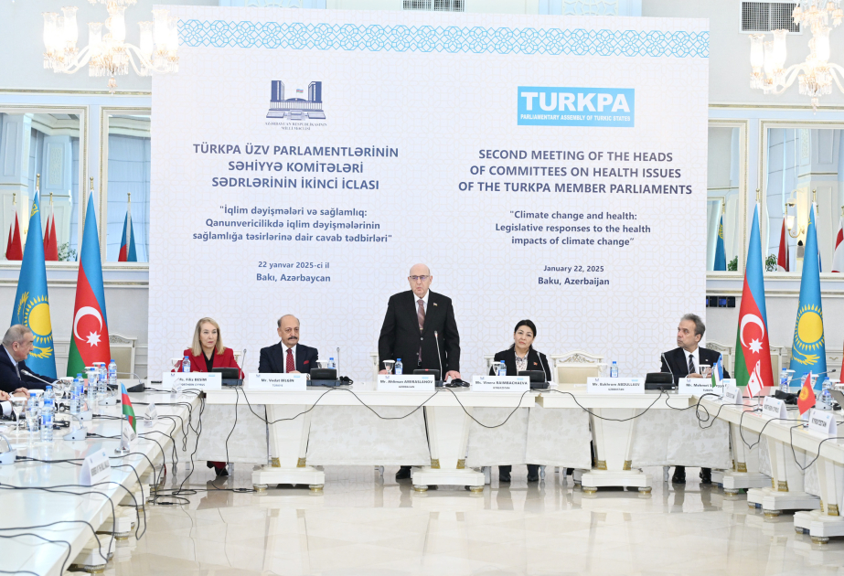 Bakıda TÜRKPA üzvü olan ölkələrin parlamentlərinin Səhiyyə komitələri sədrlərinin ikinci iclası keçirilib YENİLƏNİB