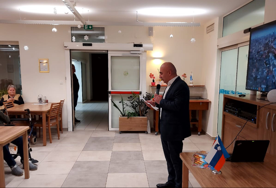 Sloveniyada ahıllar evində Azərbaycana dair təqdimat keçirilib