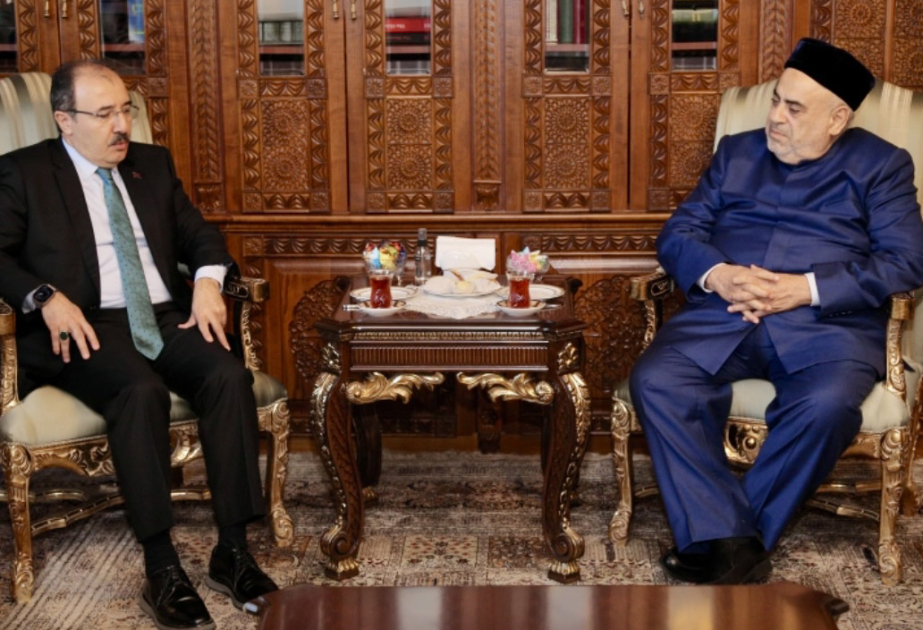 Qafqaz Müsəlmanları İdarəsində Türkiyə və İraq səfirləri ilə görüş keçirilib