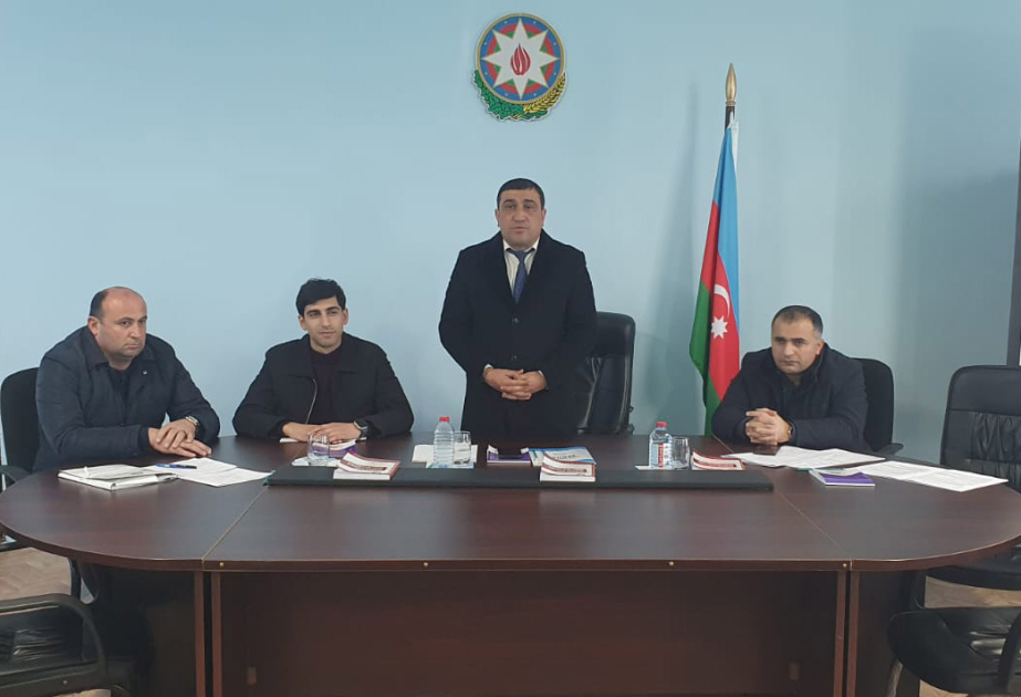 64 saylı Salyan seçki dairəsi üzrə maarifləndirici treninqlər başa çatıb