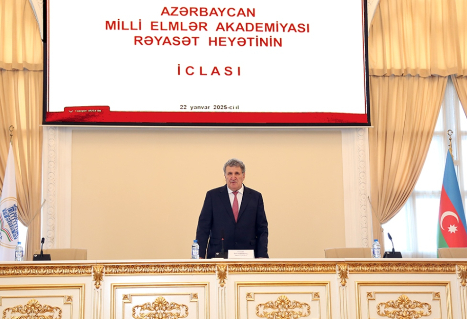AMEA Rəyasət Heyətinin iclası keçirilib