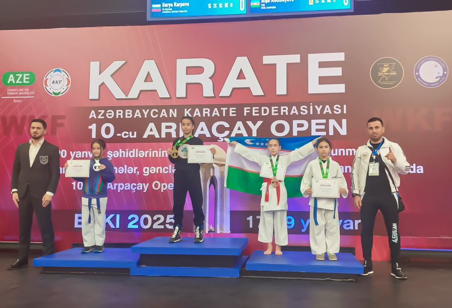 Naxçıvan karateçiləri “Arpaçay Open” turnirindən medallarla qayıdıblar