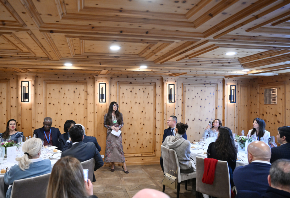 Weltwirtschaftsforum in Davos: Leyla Aliyeva nimmt an Veranstaltung teil