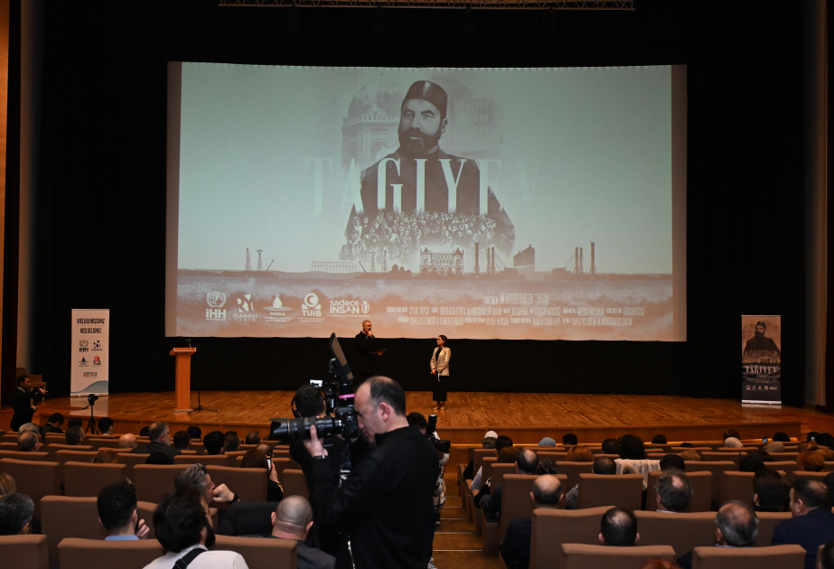 Presentación de documental "Tagiyev" tuvo lugar en el Centro de Cine Nizami