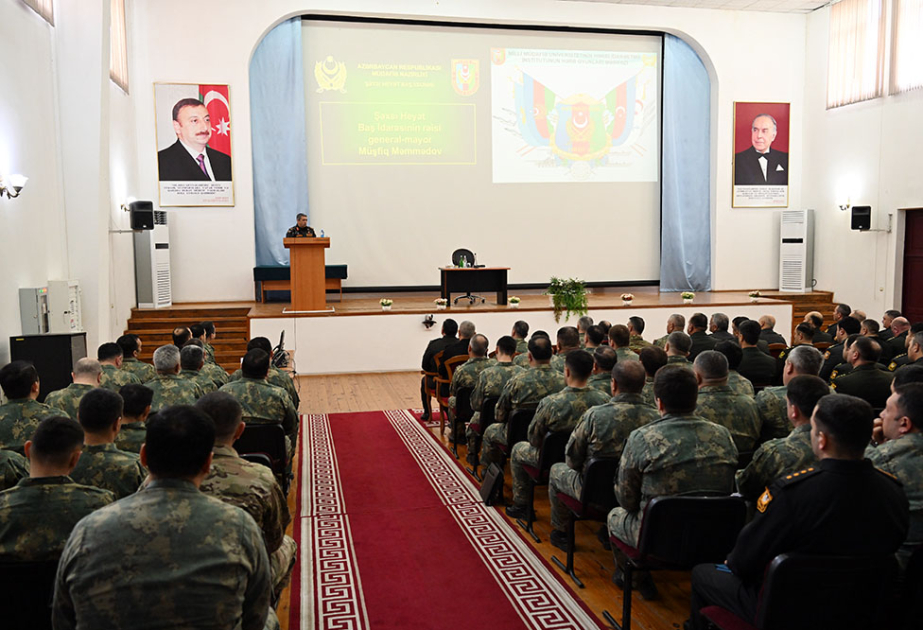 Azərbaycan Ordusunun hərbçilərinin təlim-metodiki toplanışı keçirilib