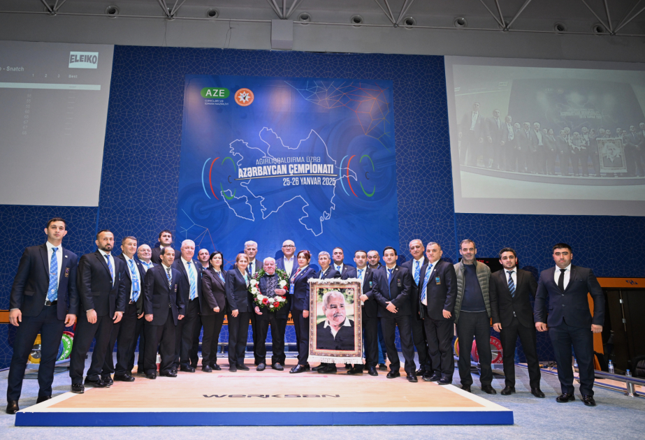 Se celebró la ceremonia de apertura del Campeonato de Azerbaiyán de Halterofilia