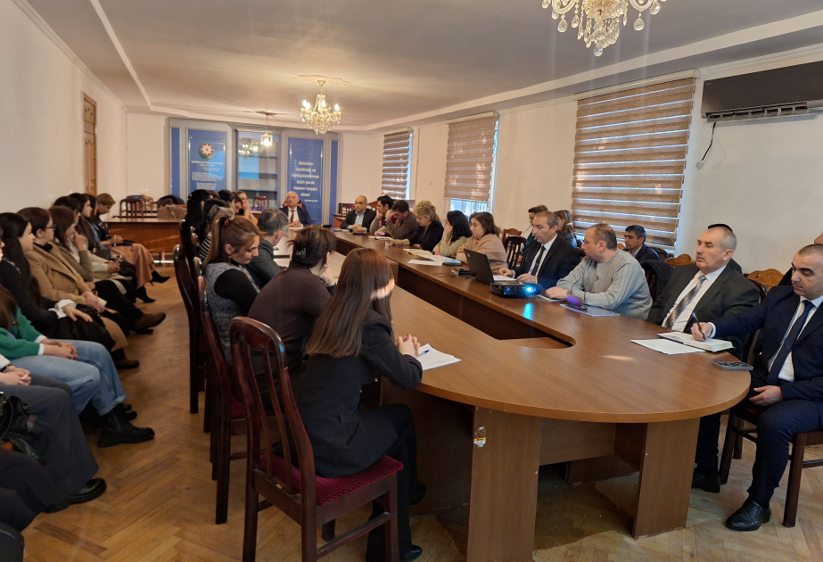Mingəçevir Dövlət Universitetində Məktəbəqədər təhsil ixtisasının Özünütəhlil Komissiyasının iclası keçirilib