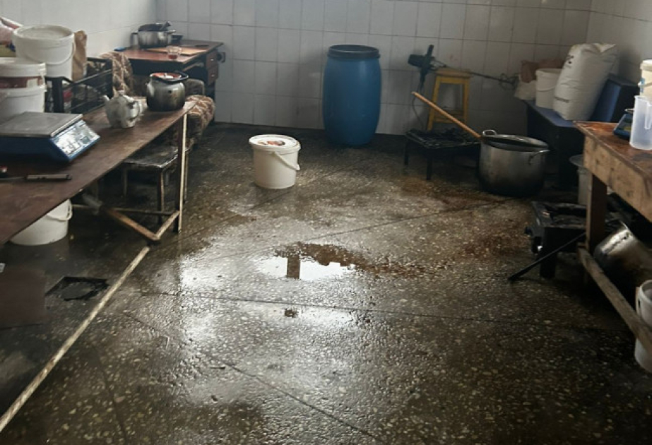 Bakıda şirniyyat emalı müəssisəsinin fəaliyyəti məhdudlaşdırılıb