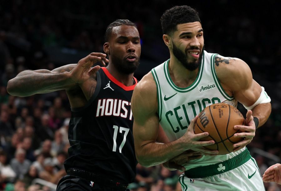 Thompson hits game-winning shot and scores 33 points as Rockets rally past Celtics 114-112
