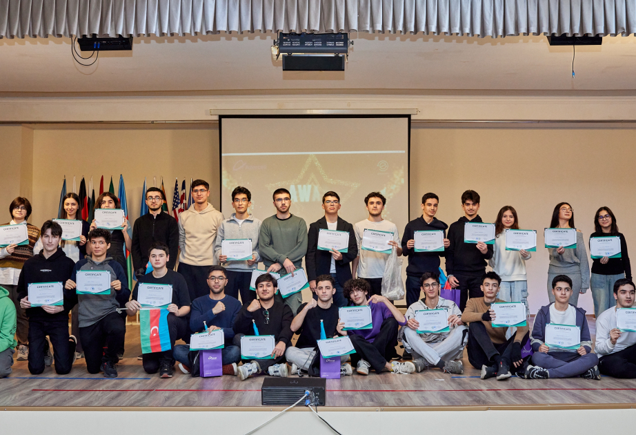 ®  "Sustainable Development" hackathon held in Baku with Azercell's support