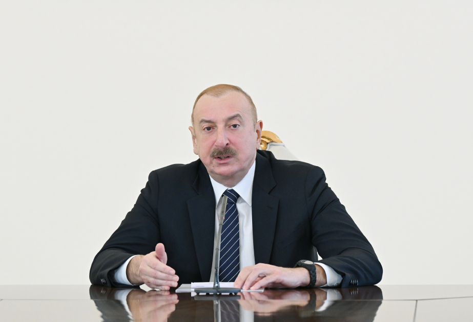 Президент Ильхам Алиев: Сегодня Азербайджан является одним из незаменимых транспортных центров Евразии ВИДЕО
