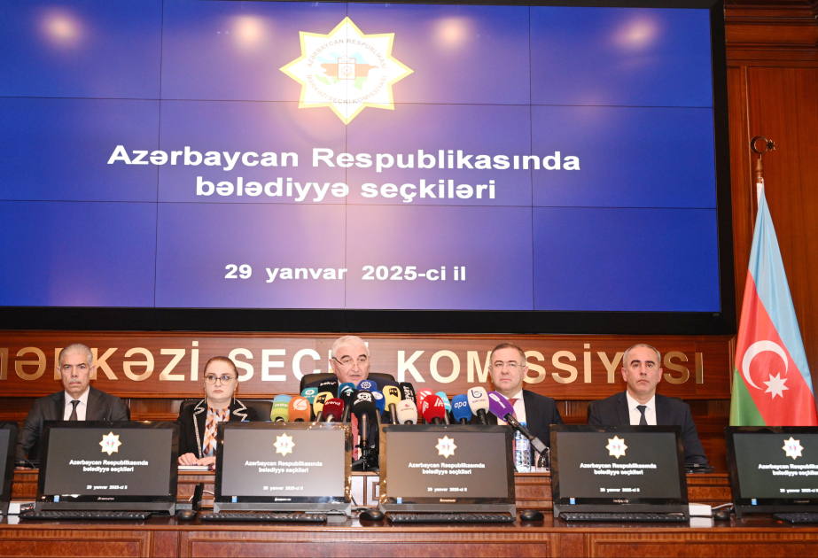 Bələdiyyə seçkiləri ilə əlaqədar mətbuat konfransı təşkil olunub