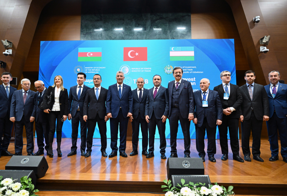 Türkiyə-Azərbaycan-Özbəkistan biznes-forumu keçirilib