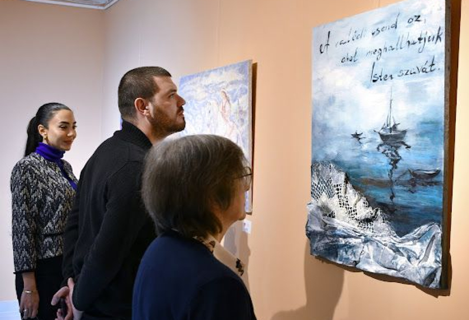 Состоялась выставка «Венгрия глазами азербайджанских художников»