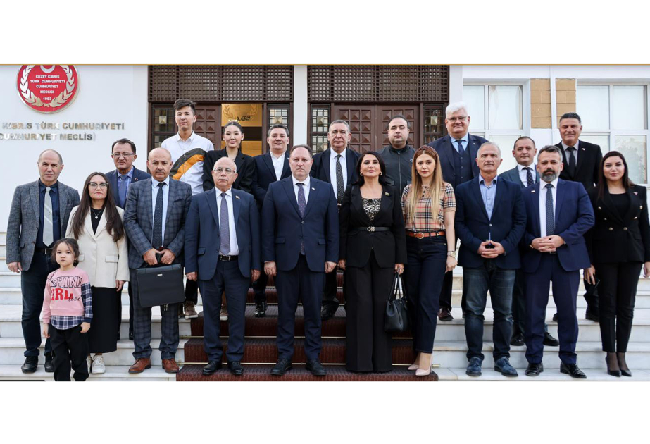 El Presidente del Parlamento de la TRNC recibió a los diputados de Milli Majlis de Azerbaiyán
