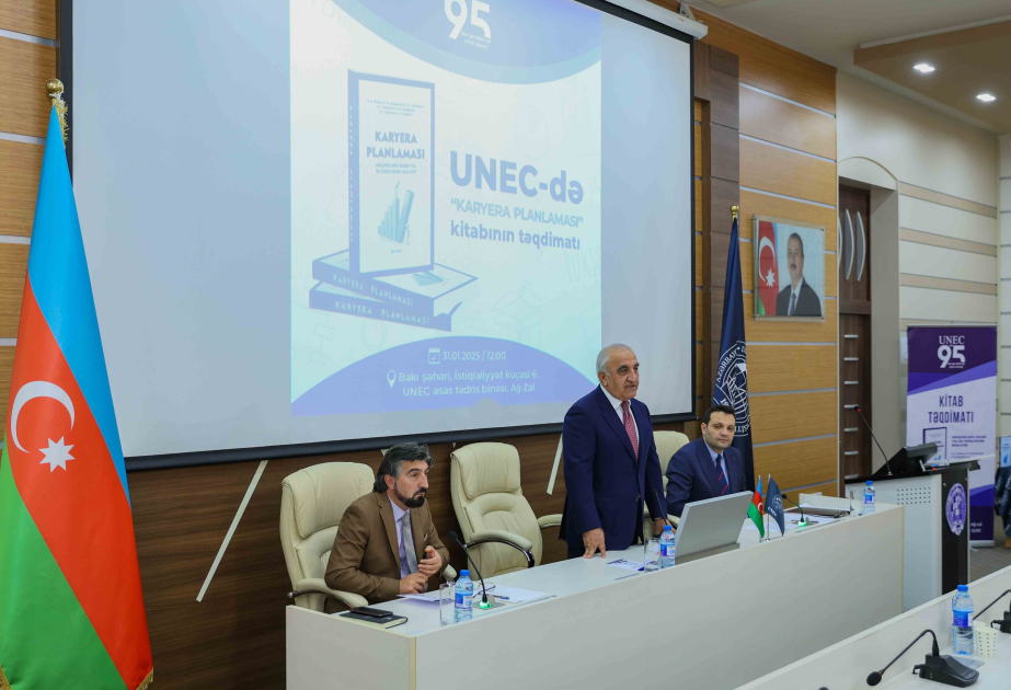 UNEC-də “Karyera planlaması” dərsliyi təqdim edilib