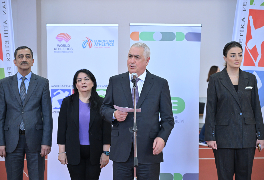 Bakıda atletika üzrə ölkə çempionatının açılış mərasimi keçirilib