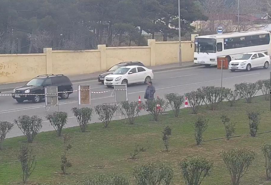 Babək prospektində təmir işləri ilə bağlı nəqliyyat vasitələrinin hərəkətinə məhdudiyyət qoyulub