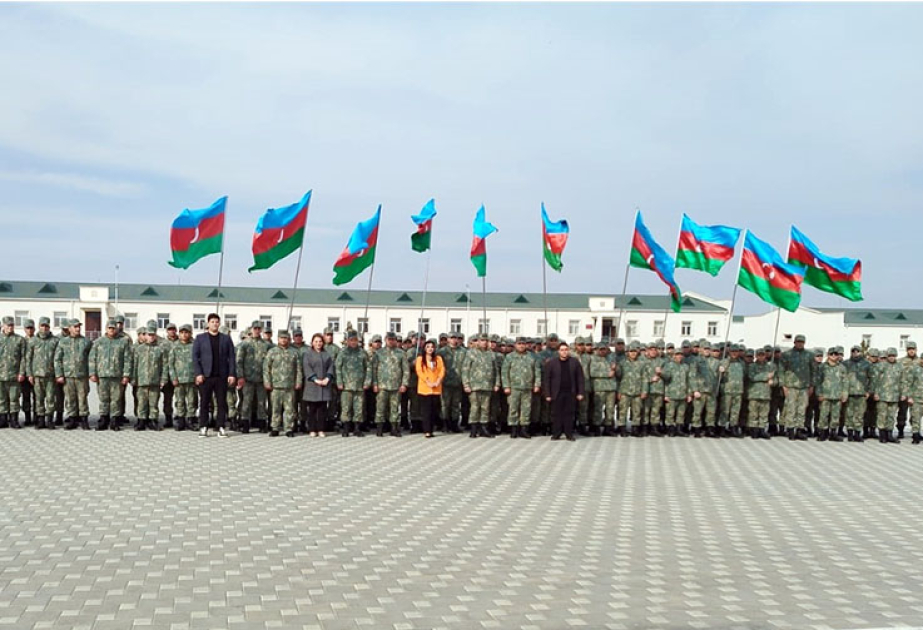 Gənclər Günü münasibətilə Azərbaycan Ordusunda silsilə tədbirlər keçirilib