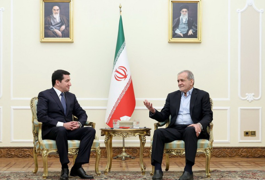 Iranian President Masoud Pezeshkian invited to visit Azerbaijan