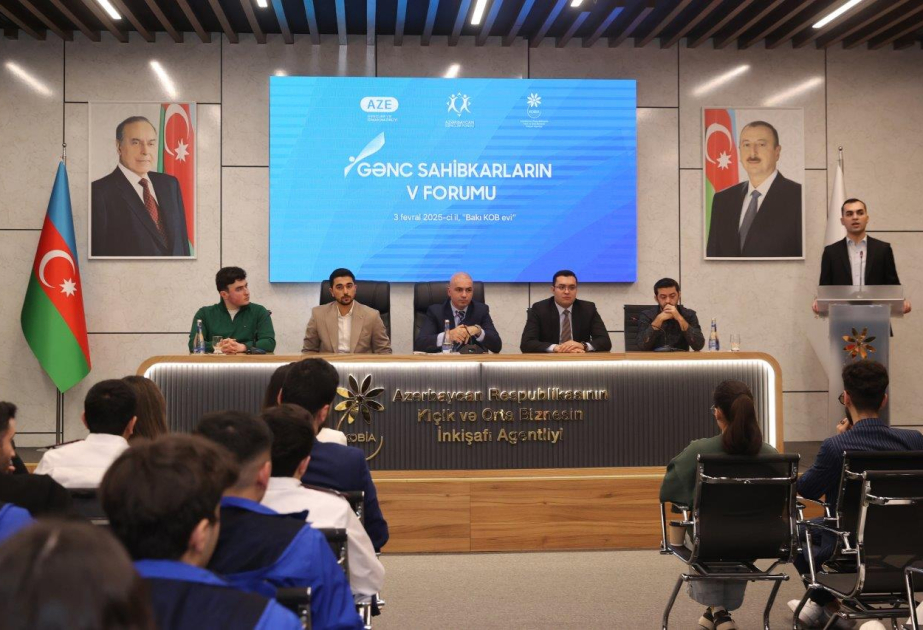 Gənc Sahibkarların V Forumu keçirilibVİDEO