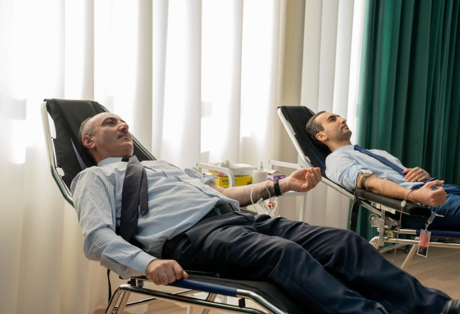 ETSN-də növbəti dəfə könüllü qanvermə aksiyası keçirilib