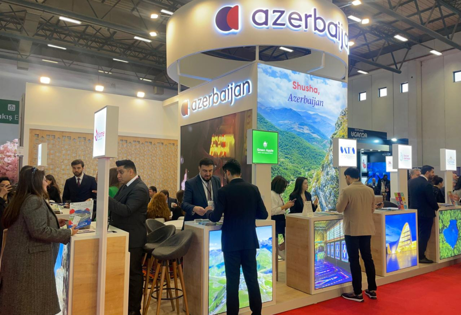 El potencial turístico de Azerbaiyán se muestra en una exposición internacional en Türkiye
