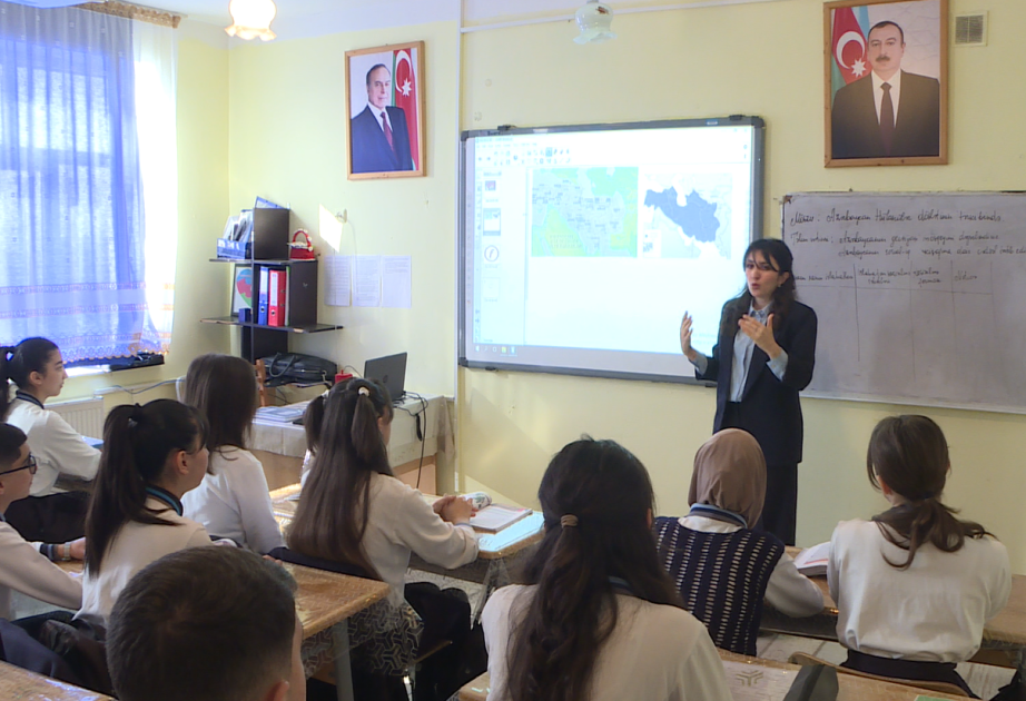 Parlaq gələcəyimizə imza atanlar – Örnək müəllim Mətanət Kərimovanı tanıyaq VİDEO