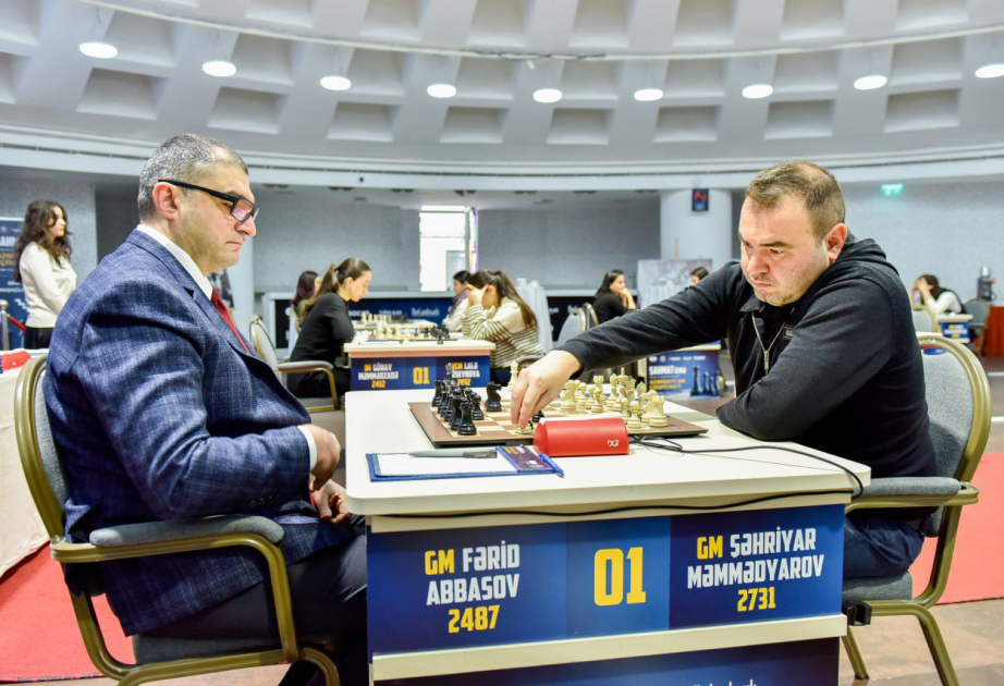 Определились первые четвертьфиналисты чемпионата Азербайджана по шахматам