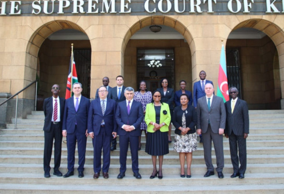 Intercambio de experiencias sobre el sistema judicial de Azerbaiyán en Kenia