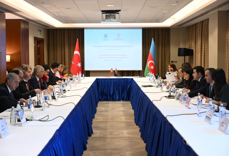 Azərbaycan-Türkiyə Turizm üzrə Birgə İşçi Qrupunun 4-cü iclası keçirilib