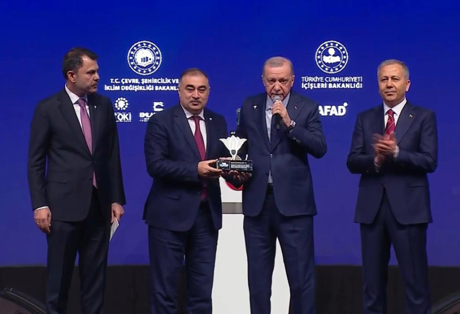 Turkish President Recep Tayyip Erdoğan expresses gratitude to President Ilham Aliyev on behalf of Turkish people