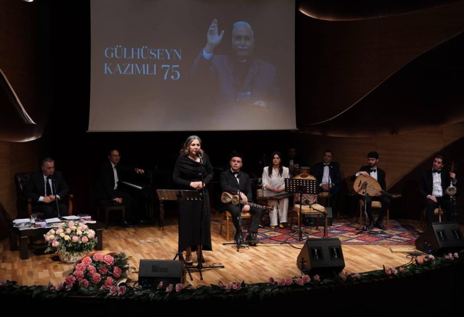 Beynəlxalq Muğam Mərkəzində Gülhüseyn Kazımlının 75 illik yubileyinə həsr olunmuş tədbir keçirilib