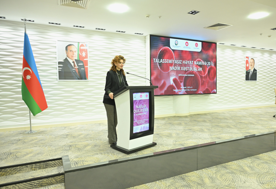 “Talassemiyasız həyat naminə 20 il: Nadir xəstəliklər” mövzusunda konfrans keçirilib