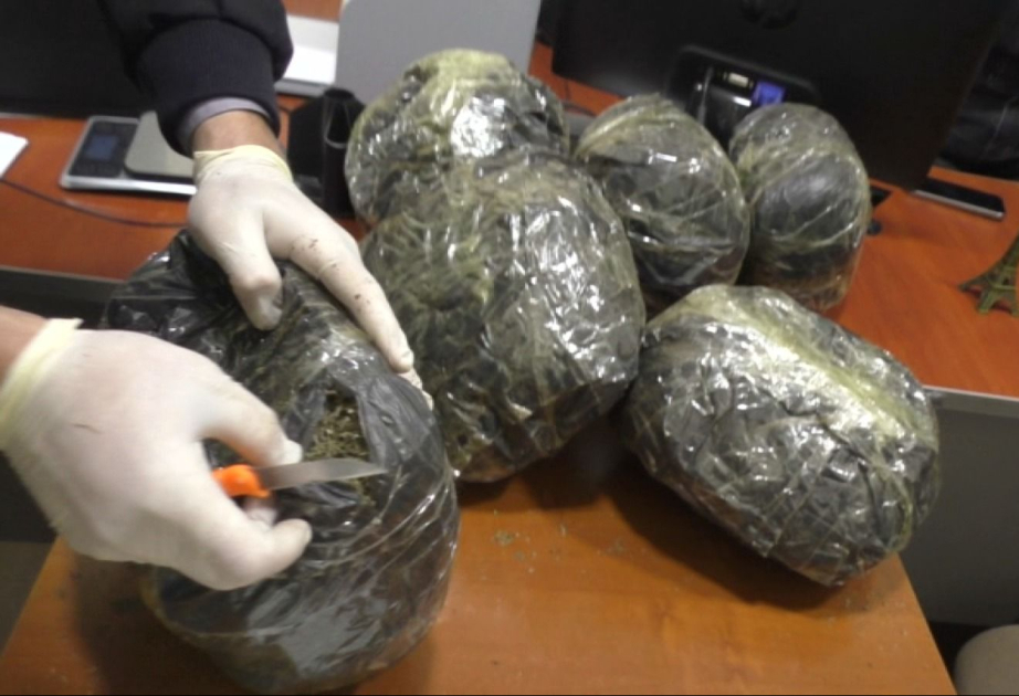 Polis Oğuzda 8 kiloqram narkotik vasitə aşkarlayıb