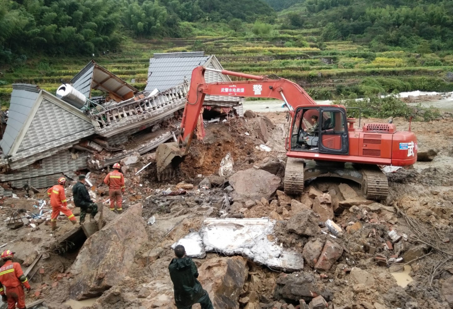 About 200 people relocated after fatal landslide in SW China's Sichuan
