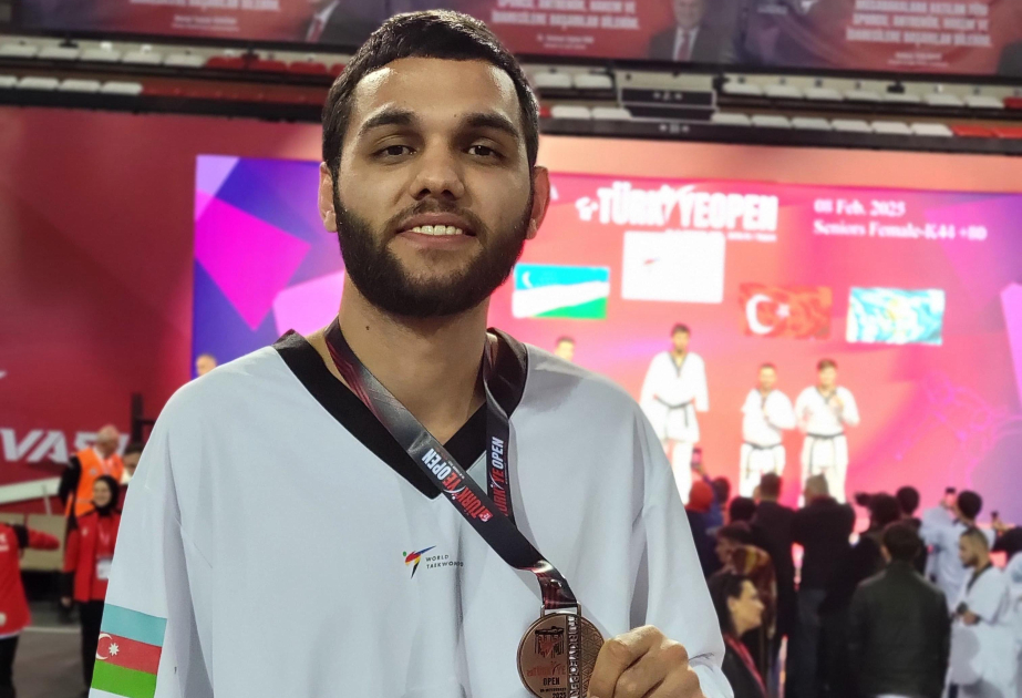 Azərbaycan parataekvondoçusu Türkiyədə bürünc medal qazanıb