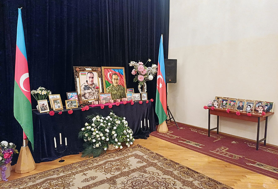 Vətən müharibəsi şəhidlərinin xatirəsinə həsr olunan anım mərasimi keçirilib