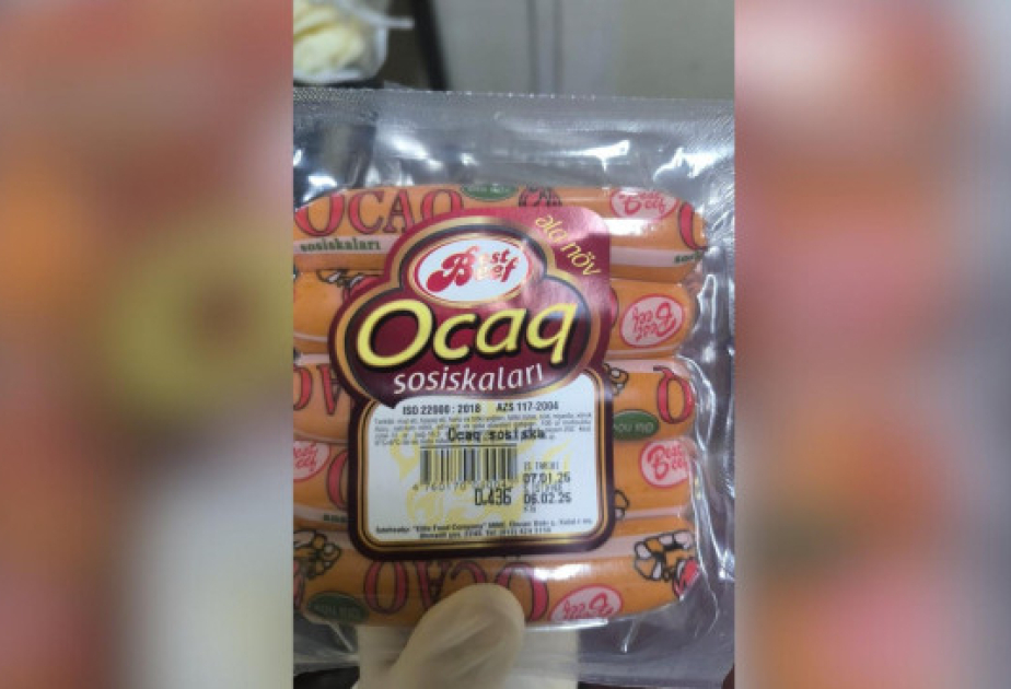 “Best Beef” əmtəə nişanlı sosis məhsulu və kolbasanın tərkibində etiketində bəyan edilməyən donuz əti DNT-si aşkarlanıb
