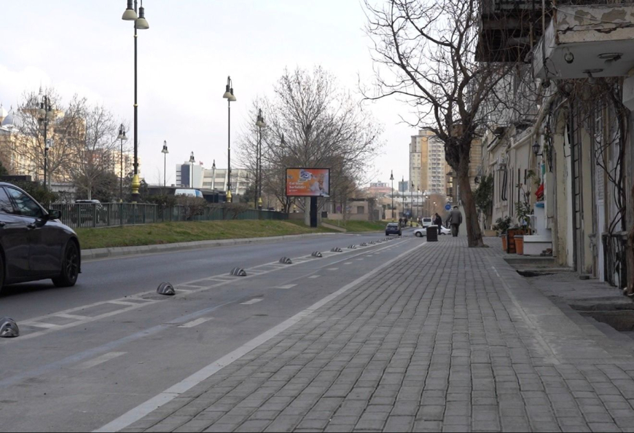 Mirzəağa Əliyev küçəsində səki ilə bağlı problem həllini tapıb