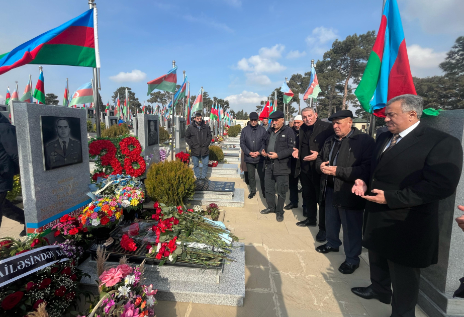 Abşeron rayonunda şəhidlərimiz yad edilib, ailə üzvləri ziyarət olunub