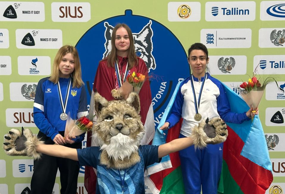 Azerbaijani female shooter clinches bronze at European Championship in Estonia