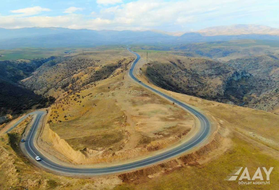 В Гёйгёльском районе капитально реконструирована дорога Топалгасанли-Керимли ВИДЕО