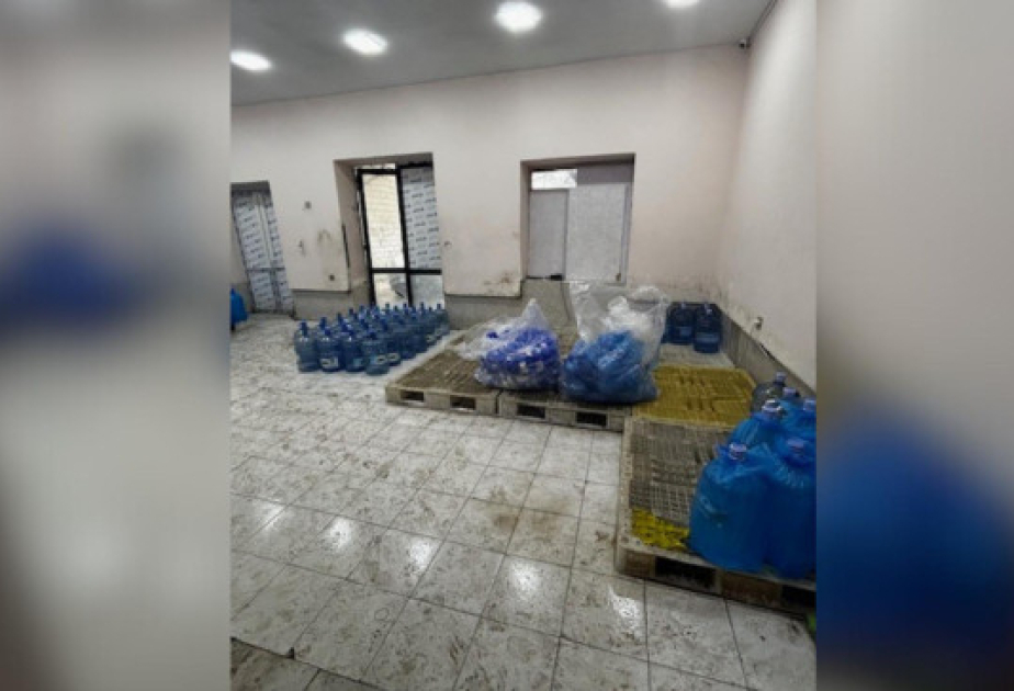 Binəqədidə qanunsuz fəaliyyət göstərən su emalı müəssisəsi aşkarlanıb