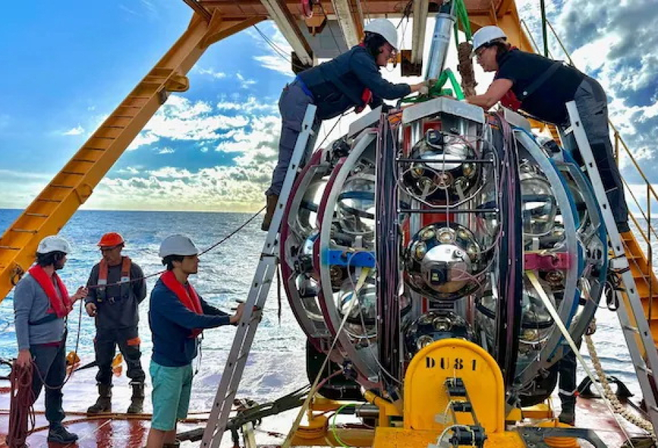 High-energy cosmic neutrino detected under Mediterranean Sea