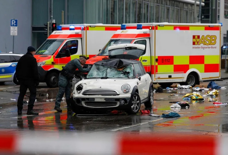 Injuries as car plows into crowd in German city of Munich