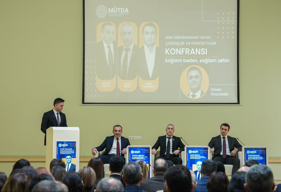 İdman Akademiyasının rəhbər heyəti “Sağlam bədən, sağlam zehin” mövzusunda müzakirələrdə çıxış edib