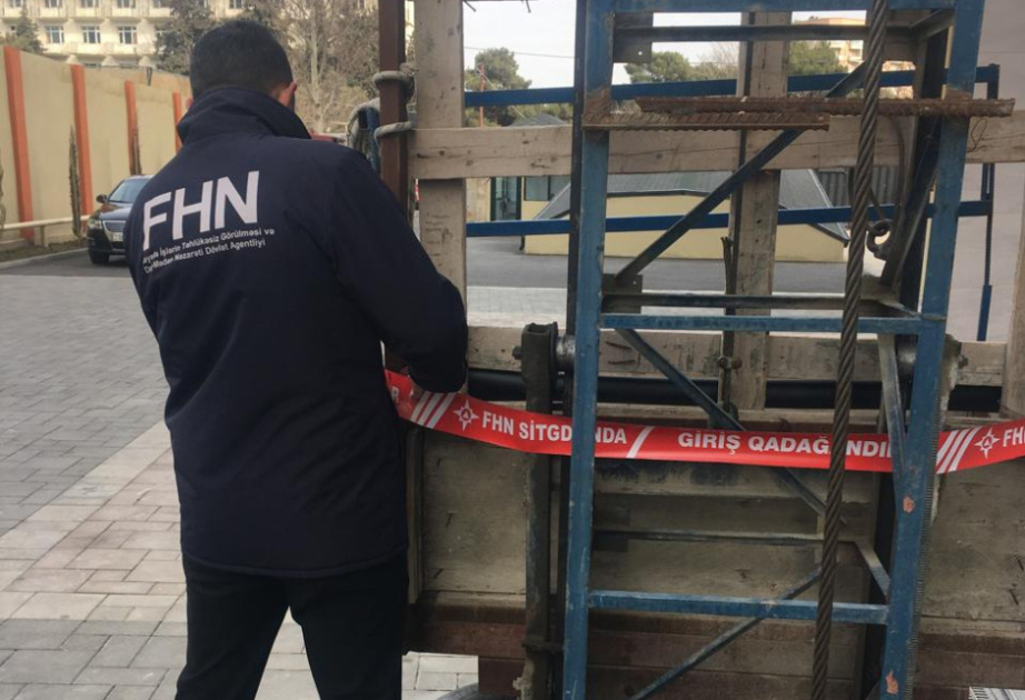 Təhlükəsizlik tələblərinə cavab verməyən qaldırıcı qurğuların istismarı dayandırılıb