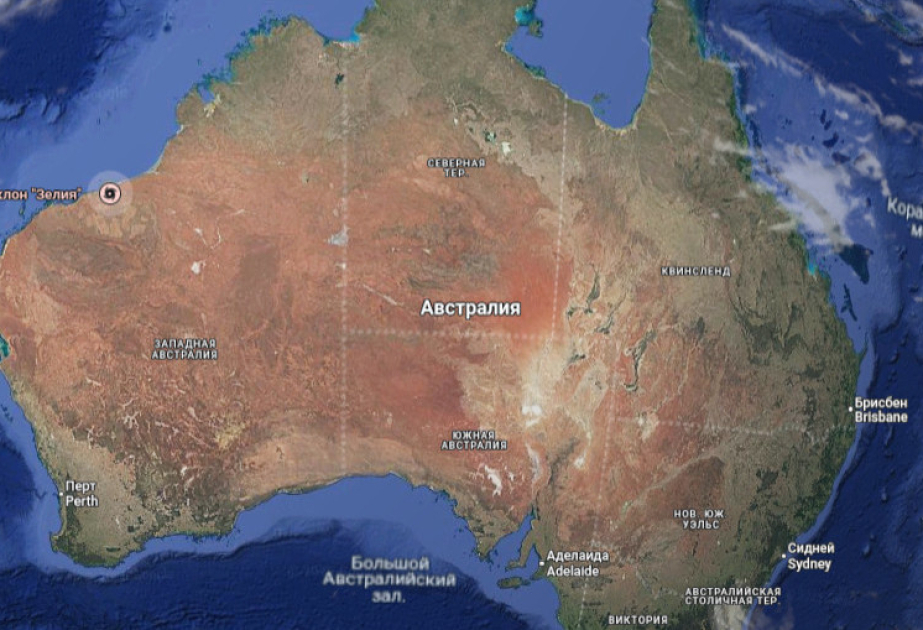 Циклон «Зелия» надвигается на запад Австралии